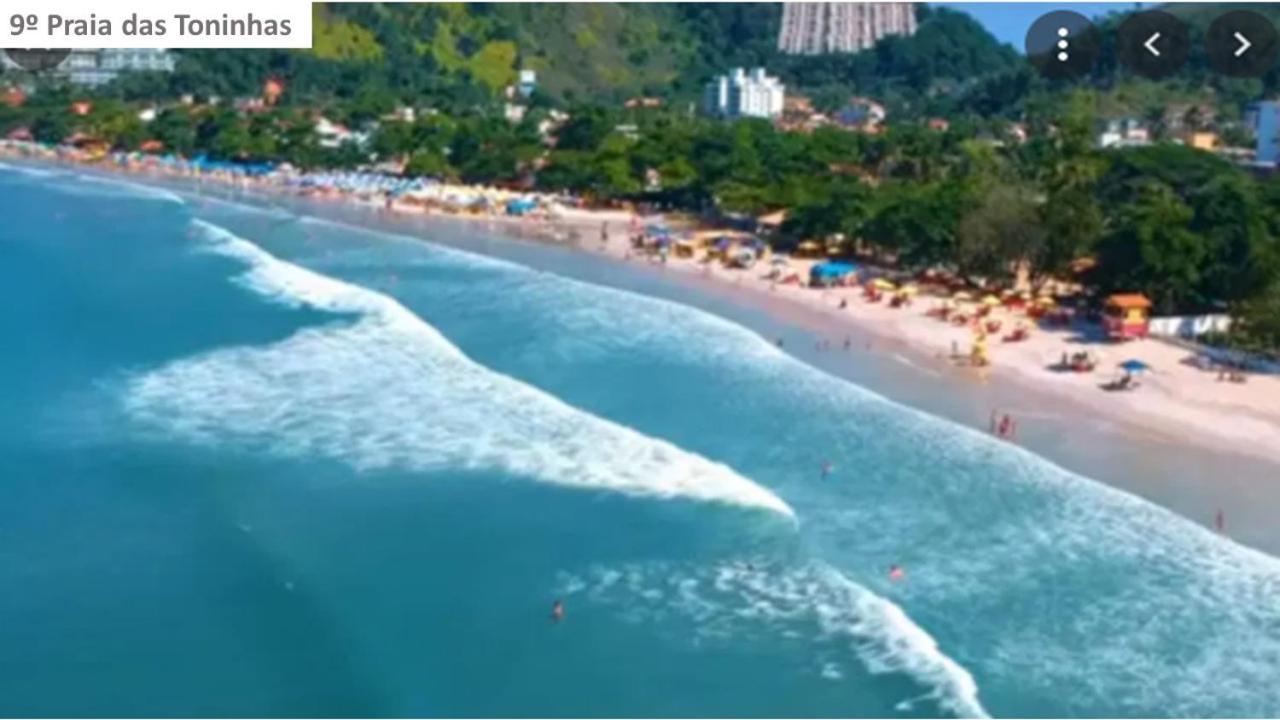Apartamento Ubatuba: Praia Grande Beachfront Retreat Exterior photo