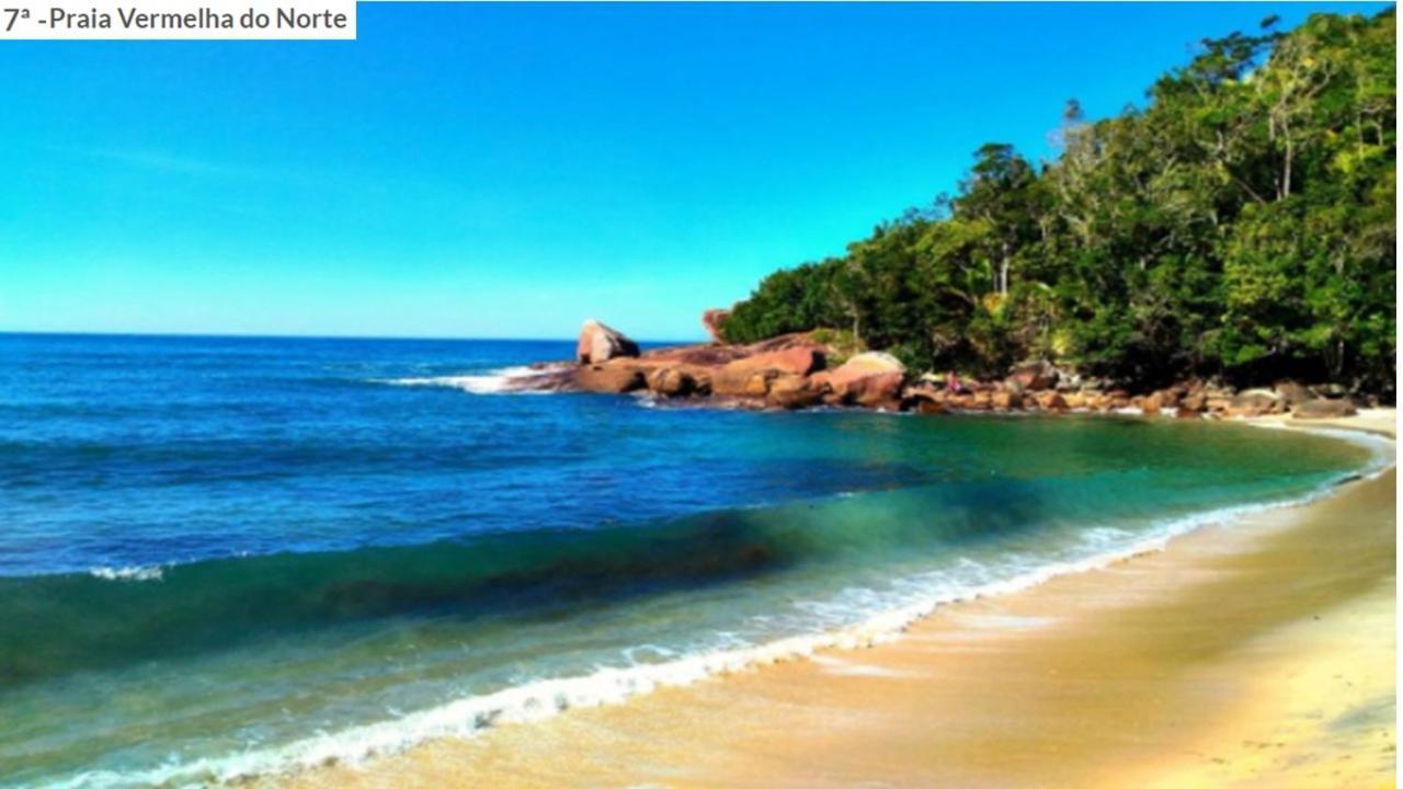 Apartamento Ubatuba: Praia Grande Beachfront Retreat Exterior photo